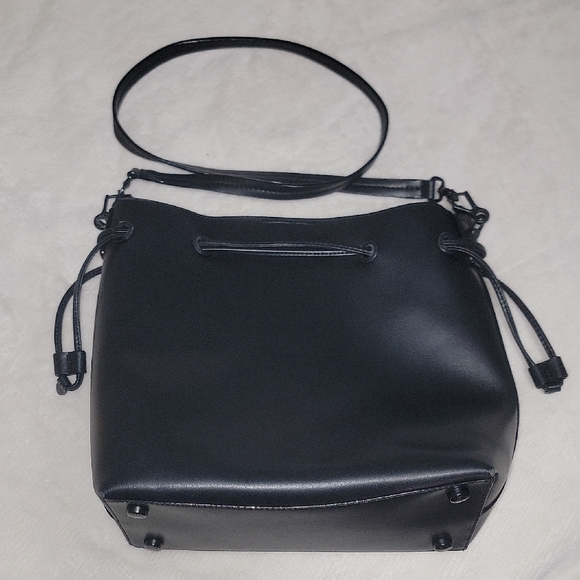 Korean Charles & Keith Black Bag Crossbody - Picture 10 of 10